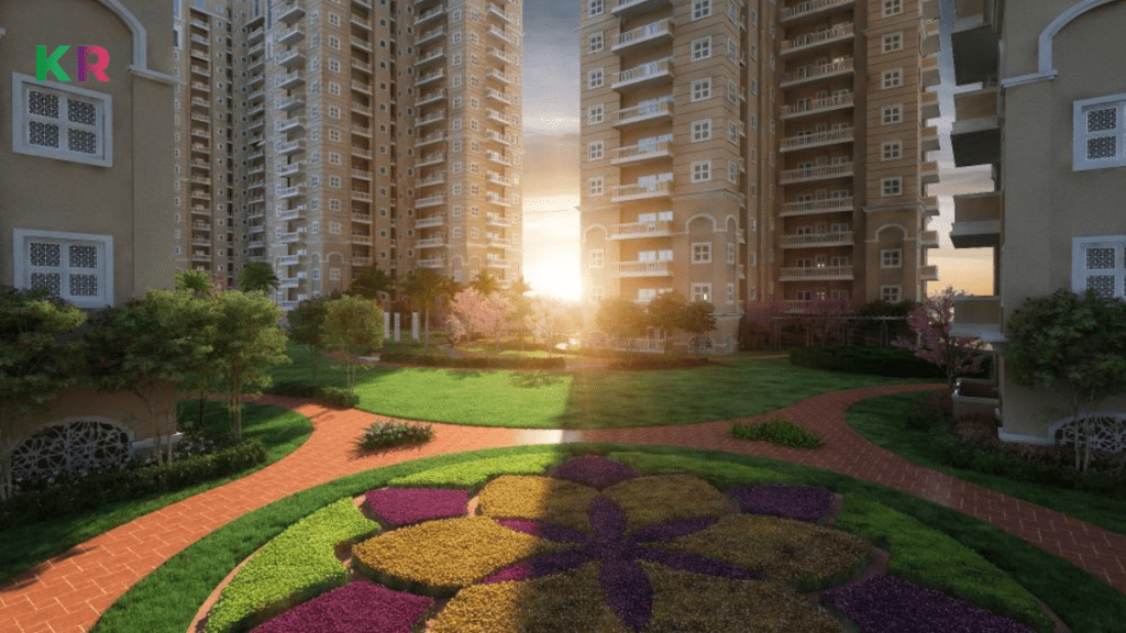 Samridhi Daksh Avenue Garden view